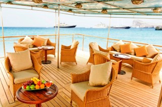 Motor yacht GRACE -  Aft Deck